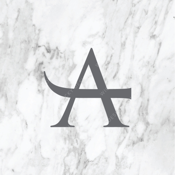 JA initials monogram logo design