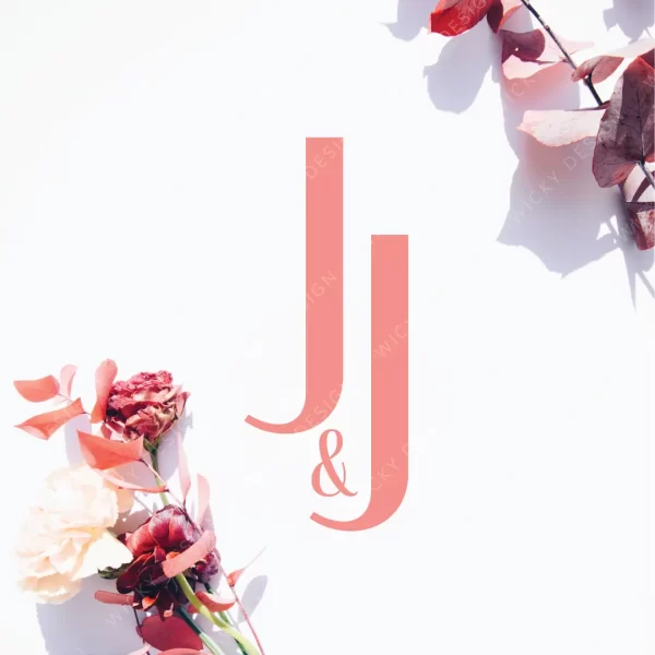 J&J monogram logo design
