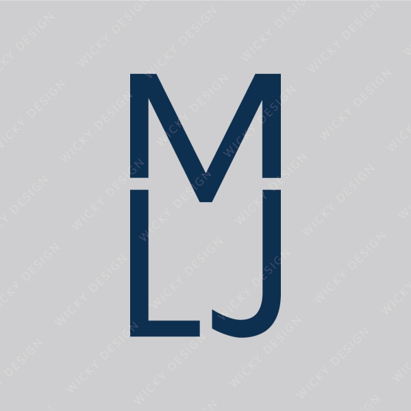 LMJ Monogram logo design