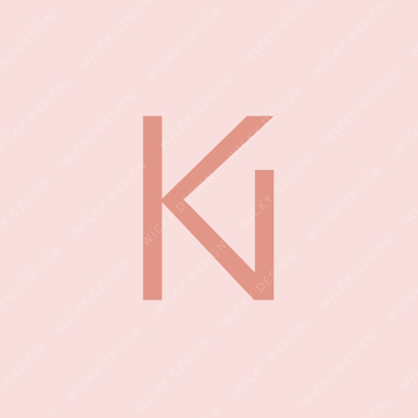 KN monogram logo