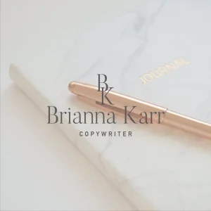 Brianna Karr - elegant and modern premade brand kit